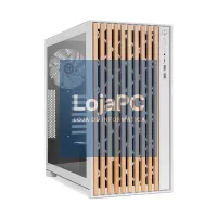 Nox Semi-torre HUMMER ELEMENT madera branco Type-C — imagem 1