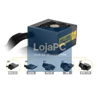 Nox Fonte Alimentação Hummer GD750 80plus GOLD — imagem 2