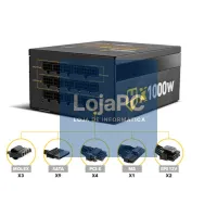 NOX HUMMER Fonte alimentação X1000W Mod. 80+Gold — imagem 2