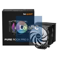 be quiet! Ventoinha PURE ROCK PRO 3 LX Black — imagem 2