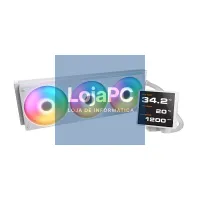 Cougar Ref. Liq Poseidon Vistek Pro ARGB 360 White — imagem 2