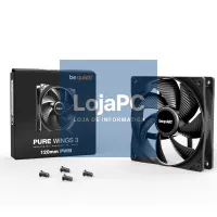 be quiet! Ventoinha Pure Wings 3 120mm Preto — imagem 2