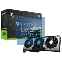 MSI VGA NVIDIA RTX 5080 16G VENTUS 3X OC BLACK — imagem 1