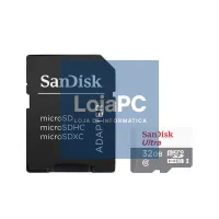 Sandisk SDSQUNR-032G-GN3MA microSDHC 32GB CL10 c/a — imagem 2