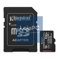 Kingston SDCS3/512GB microSDXC Gen3 150MB/s A1 — imagem 1