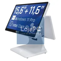 iggual TPV dual 15,6+11,6 i5 8350U 8+256G W11 Blan — imagem 1