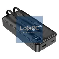Bateria Externa Universal Power Bank 22.5W 20.000 mAh (Tipo-C / Lightning) COOL Negro — imagem 4