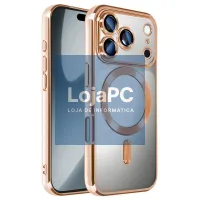 Carcasa COOL para iPhone 17 Pro / 18 Pro Magnética Borde Dorado — imagem 1