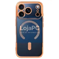 Carcasa COOL para iPhone 17 Pro Max / 18 Pro Max Magnética Borde Dorado — imagem 2