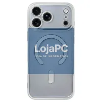 Carcasa COOL para iPhone 17 Pro Max / 18 Pro Max Magnética Borde Plata — imagem 2