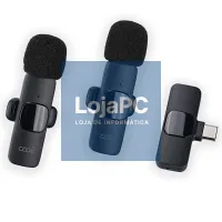 Micrófono Inalámbrico COOL (Pack 2 uds + Adapt. TIPO-C) Universal — imagem 1