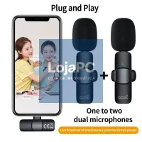 Micrófono Inalámbrico COOL (Pack 2 uds + Adapt. TIPO-C) Universal — imagem 3