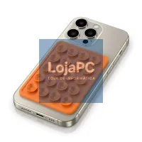 Ventosa Universal Silicona para Smartphone (Naranja) — imagem 4