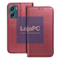 Funda COOL Flip Cover para Motorola Moto G06 / G06 Power Liso Burgundy — imagem 2