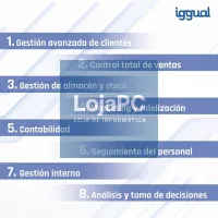 iggual TPV 17" i5 8+256GB W11Pro + Software — imagem 3