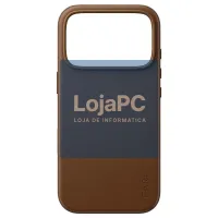 Care VeganLeatherCase Brown MagSafe iP 18Pro 17Pro — imagem 2