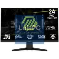 MSI MAG242F Monitor 24" IPS FHD 200Hz HDMI — imagem 1