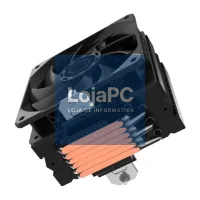 Coolbox Dissipador CPU 6 Heatpipes 240W TDP Preto — imagem 3