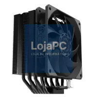 Coolbox Dissipador CPU 6 Heatpipes 240W TDP Preto — imagem 1
