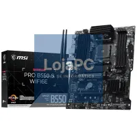 MSI Placa-mãe PRO B550-S WIFI6E DDR4 AM4 — imagem 1