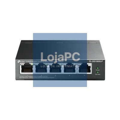 TP-LINK TL-SG1005LP 5-Port Gigabit Desktop Steel Case Switch with 4-Port PoE+ 40W PoE budget
