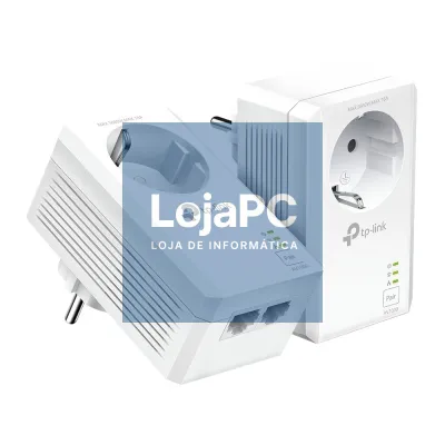 TP-LINK AV1000 2-Port Gigabit Passthrough Powerline Starter Kit