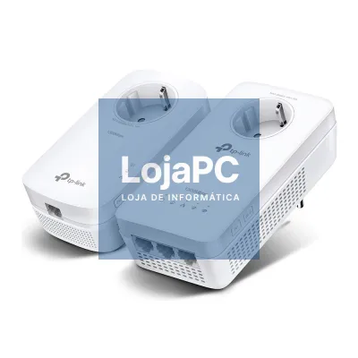 TP-LINK AV1300 Gigabit Passthrough Powerline ac Wi-Fi Kit 300Mbps at 2.4GHz + 867Mbps at 5GHz 1300Mbps