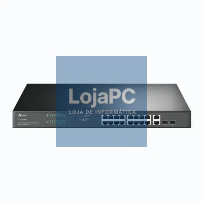 TP-LINK TL-SG1218MP 18-Port Gigabit RM Switch with 16x PoE+ GE 2x GE 2x Combo SFP slots 250W budget
