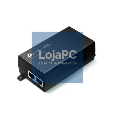 TP-LINK PoE+ Injector Adapter 1x Gigabit PoE Port 1x Gigabit Non-PoE Port