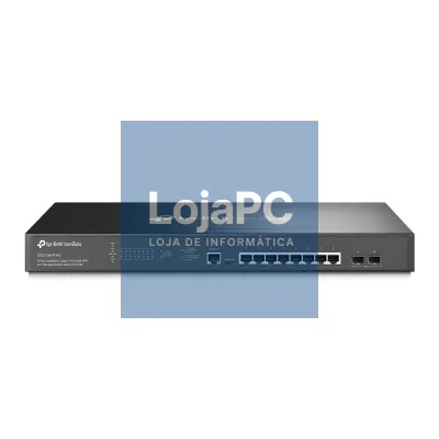 TP-LINK JetStream 8-Port 2.5GBase-T and 2-Port 10GE SFP+ L2+ Managed Switch with 8-Port PoE+