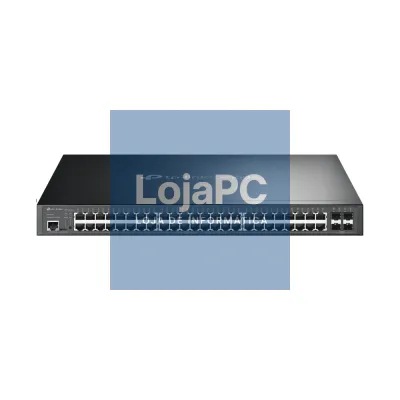 TP-LINK JetStream 52-Port Gigabit L2+ Managed Switch with 48-Port PoE+