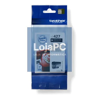 BROTHER LC427BK Black Ink Cartridge 3000 Pages