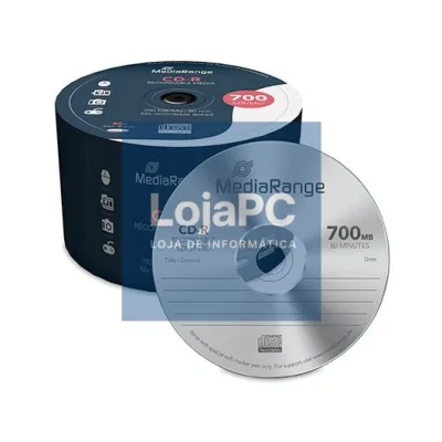 MEDIARANGE CONSUMABLE CD-R MR207 700MB 50PCS