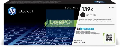 HP 139X High Yield Black Original LaserJet Toner Cartridge