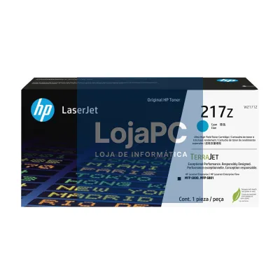HP 217Z Cyn Original LaserJet Toner Cartridge