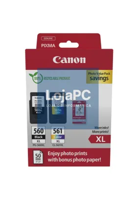 CANON CRG PG-560XL/CL-561XL Ink Cartridge PHOTO VALUE