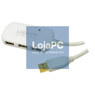 HUB 4 PORTS USB 2.0 LOGILINK UA0108 12METERS