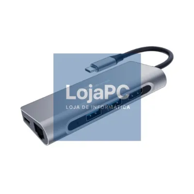 HUB MEDIARANGE USB-C 7EN1