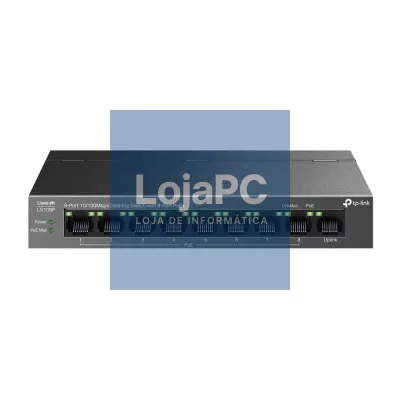 TP-LINK 9-Port 10/100 Mbps Desktop Switch with 8-Port PoE+