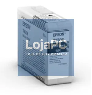 EPSON Singlepack Matte Black T85080N UltraChrome HD ink 80ml