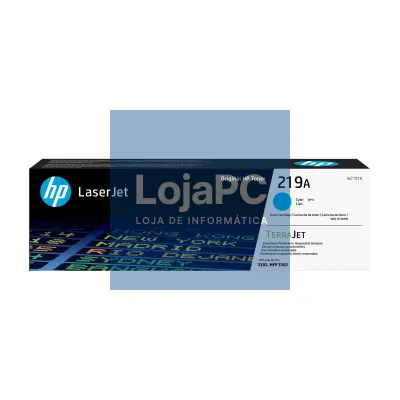 HP 219A Cyan Original LaserJet Toner Cartridge