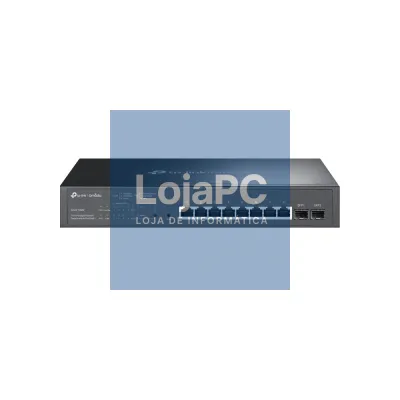 TP-LINK Omada 10-Port PoE+ Gigabit Smart Switch with 2 SFP Slots