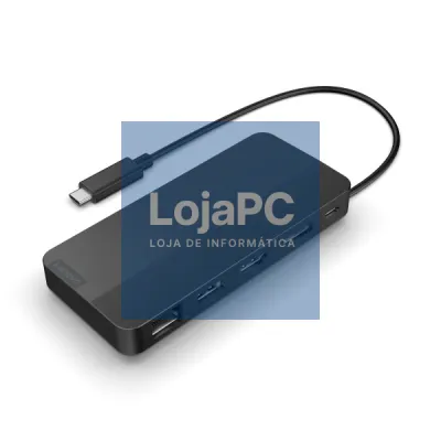 LENOVO USB-C Dual Display Travel Dock 1xHDMI2.1 1xDP1.4 1xUSB-A 2xUSB-C 1xRJ45 65W PD w/ 100W Adapter (EU)