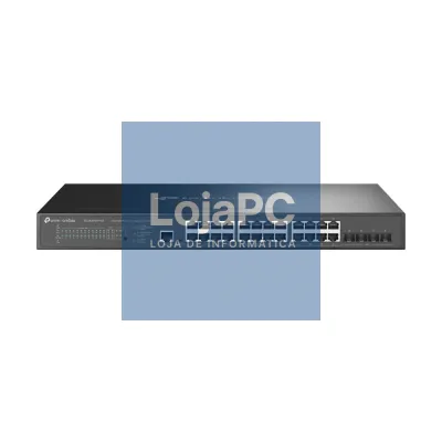 TP-LINK JetStream 24Port 2.5GBASE-T and 4-Port 10GE SFP+ L2+ Managed Switch with 16-Port PoE+ and 8-Port