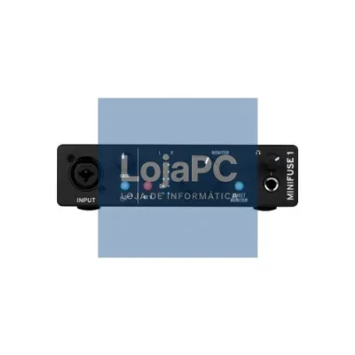 INTERFAZ DE AUDIO MINIFUSE 1 BLACK USB-C/COMBO XLR/PHANTOM 48V/110DB DR/WIN-MAC 800101