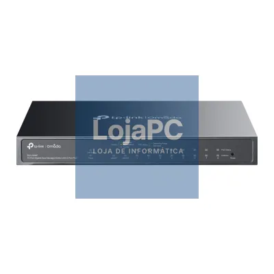 TP-LINK Omada 10-Port Gigabit Easy Managed Switch with 8-Port PoE+