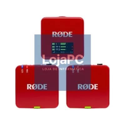 RODE WIRELESS GO III RED MICROPHONE