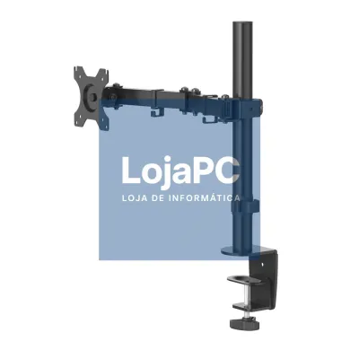 HAMA SINGLE MONITOR STAND, HEIGHT ADJUSTABLE, AND ROTATABLE, 33 - 81 CM (13INCH - 32INCH  - 118490