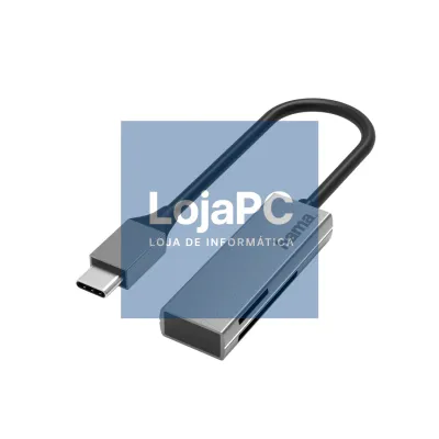 HAMA USB-C CARD READER, USB 3.0, SD/MICROSD, ALUMINUM