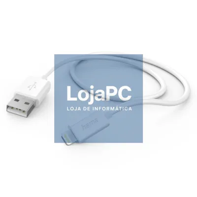 HAMA LIGHTNING DATA CABLE, 1.0 M, WHITE - 00201579